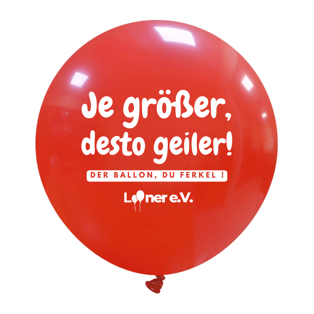 Je größer ...