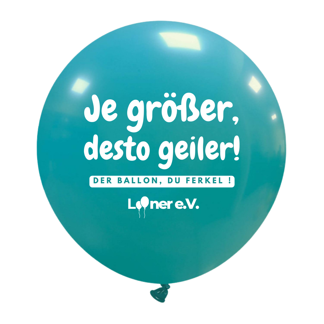 Je größer ...